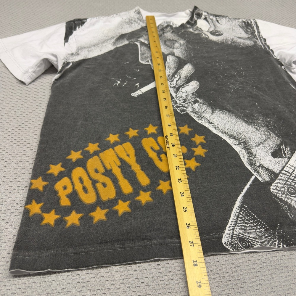 Post Malone Big Ass Stadium Tour 2023 Shirt Mens L White Posty Co Concert Tee - Picture 5 of 5